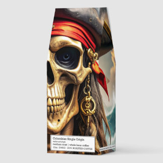 Wicked Pirate Skull Roasted Coffee
