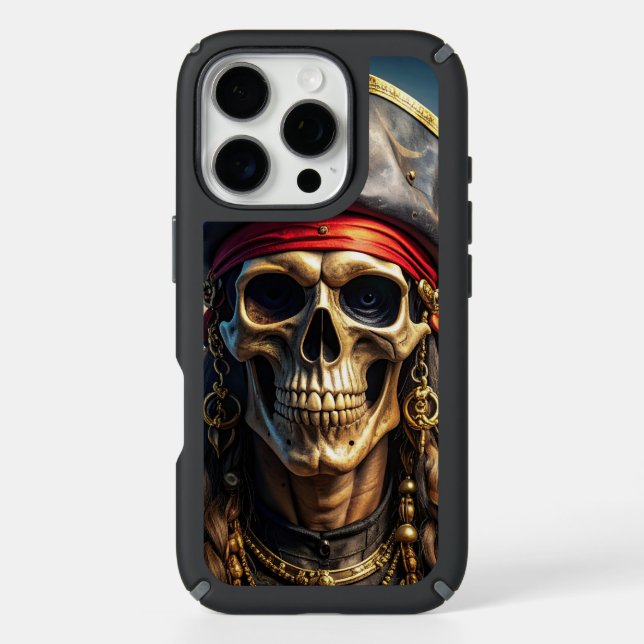 Wicked Pirate Skull Speck Case (Front)