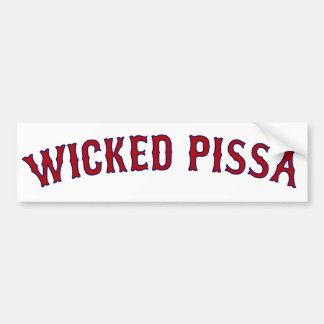 Wicked Pissa Bumper Sticker