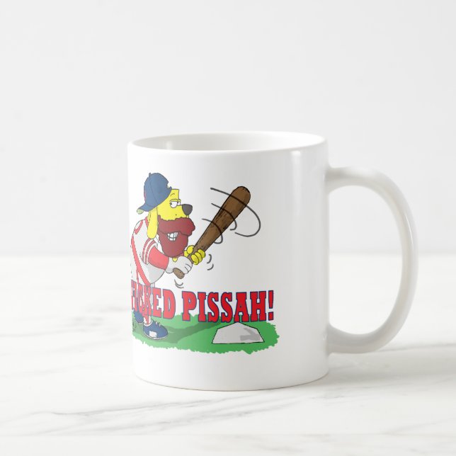 Wicked Pissah-Baseball Coffee Mug (Right)