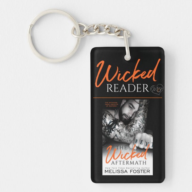 Wicked Reader - The Wicked Aftermath Keyring (Front)
