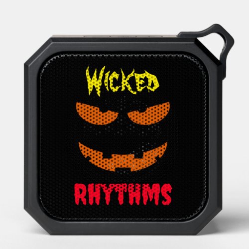 Wicked Rhythms Fright Night Freaky Face Silhouette Bluetooth Speaker