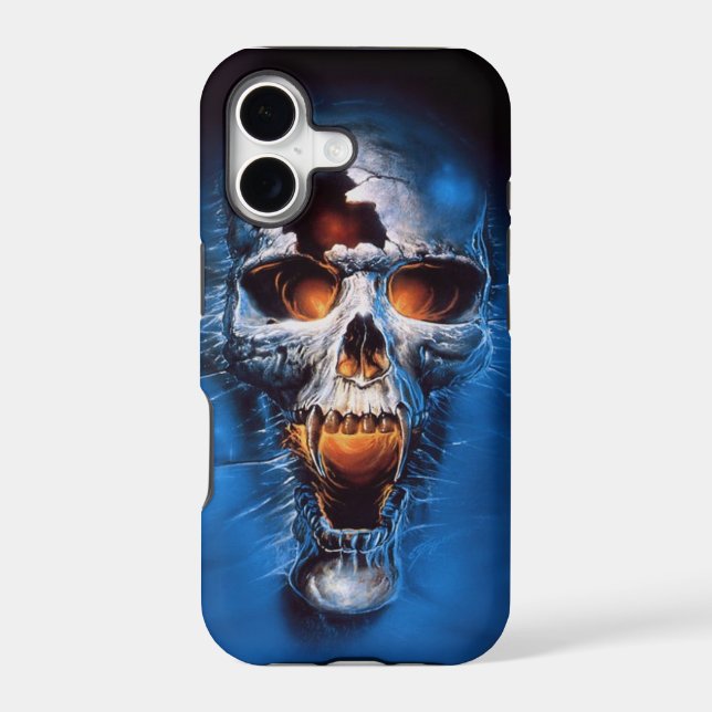 Wicked Skull Iphone Case (Back)