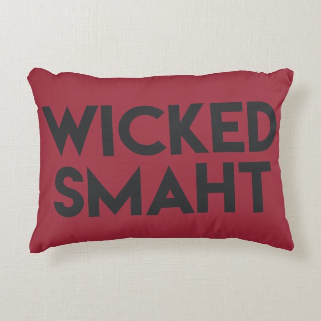 WICKED SMAHT SMART ACCENT PILLOW (Front)