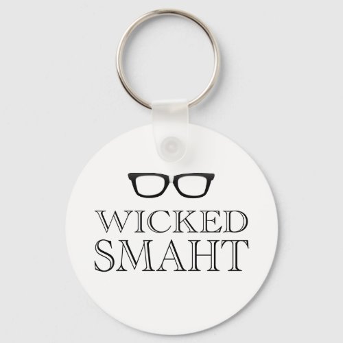 Wicked SmahtSmart Boston Speak Humor Keychain
