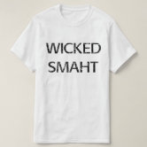  Boston Massachusetts Wicked Smaht Funny MA Accent Boston Raglan Baseball  Tee : Clothing, Shoes & Jewelry