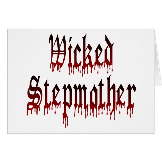 Wicked Stepmother Cards (Front Horizontal)