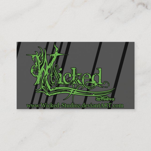 Wicked Studioz Business Cards SC (Front)