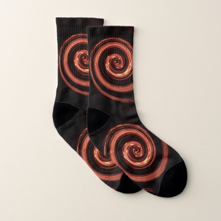 Wicked Swirls Socks