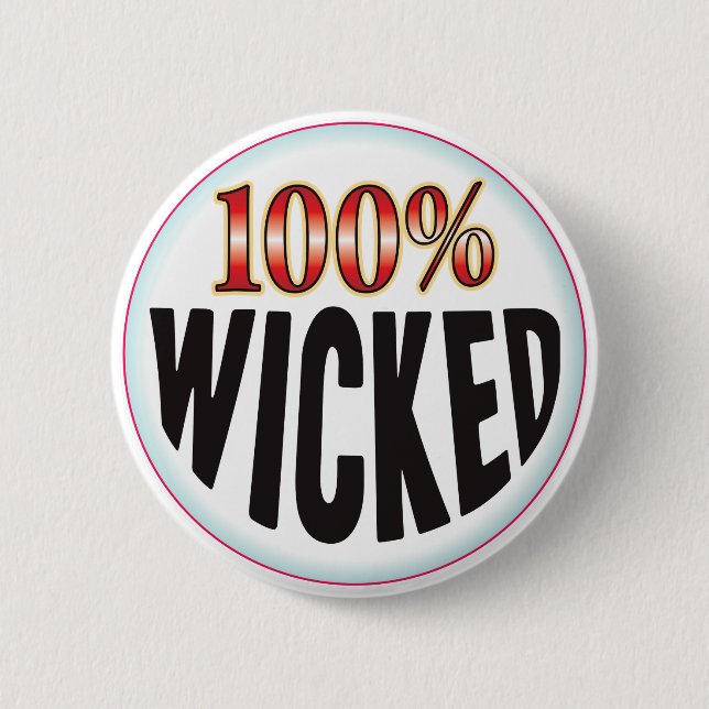 Wicked Tag Button (Front)