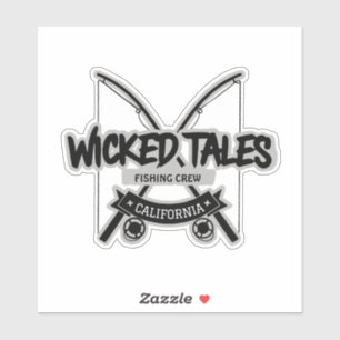 Wicked Tales Fishing Crew Sticker