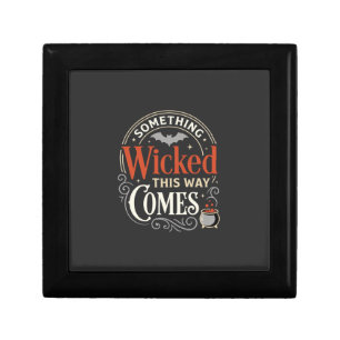 Wicked This Way Comes Halloween Design_1 Gift Box