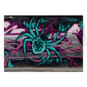 Wicked Turquoise Spider Cards