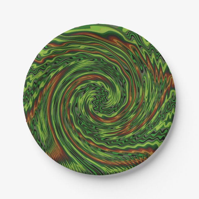 Wicked Twist Paper Plates (Front)