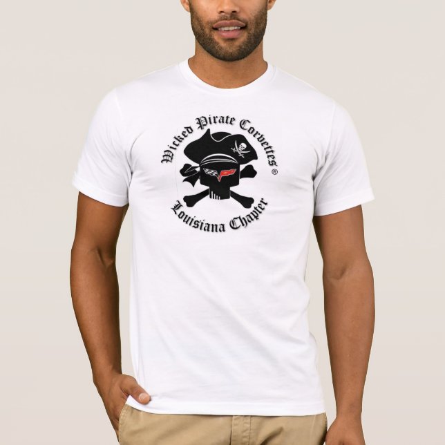 Wicked Vettes Mens T Shirt (Front)