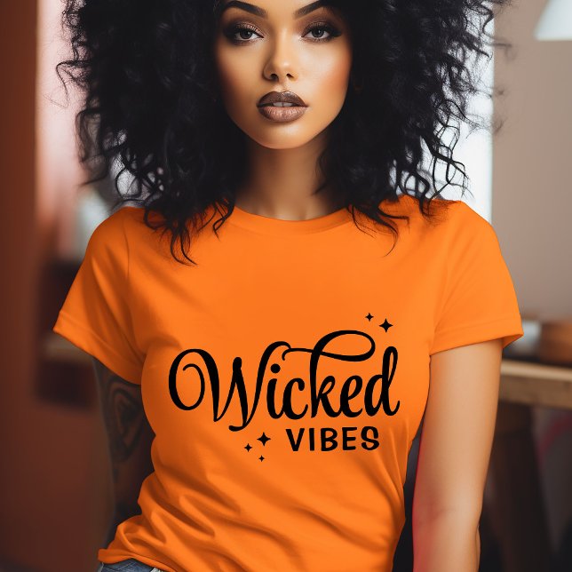 Wicked Vibes Halloween T-Shirt (Creator Uploaded)
