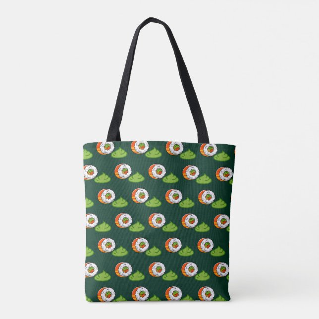 Wicked Wasabi Tote Bag (Back)