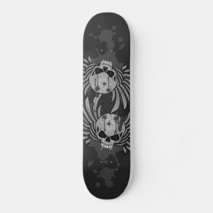 Wicked Winged Skull Skateboard Deck