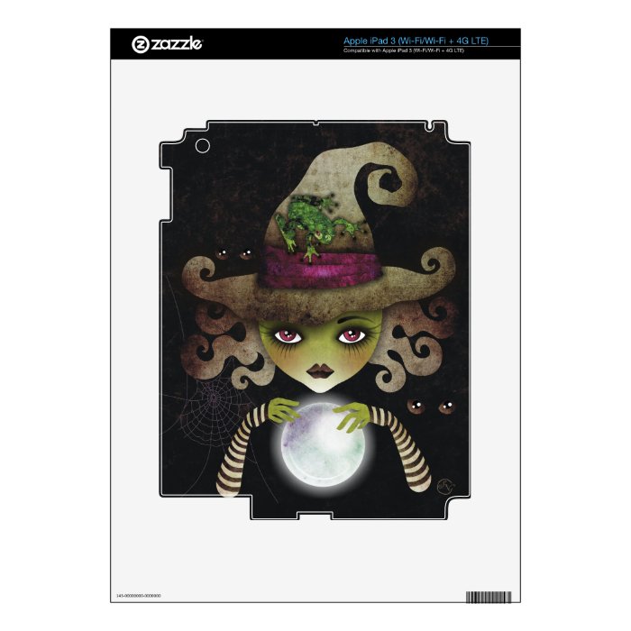 Wicked Witch Decals For iPad 3