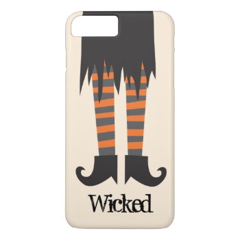 Wicked Witch Funny Halloween Iphone 8 Plus/7 Plus Case by DP_Holidays at Zazzle