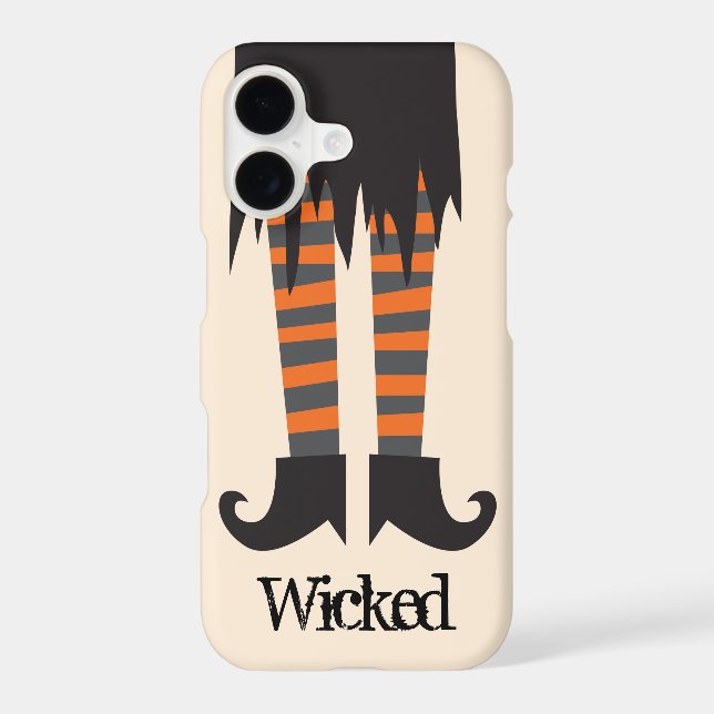 Wicked Witch Funny Halloween Iphone Case (Back)