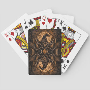 Wicked Witch Halloween Costume Party Poker Cards