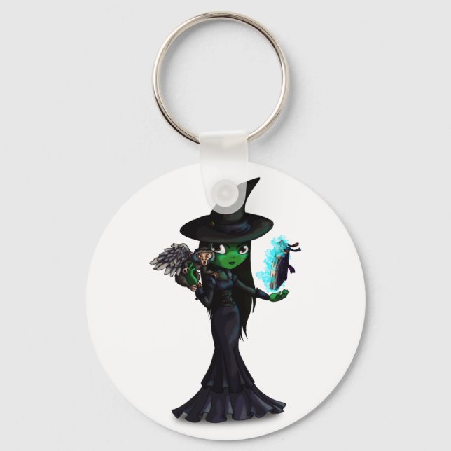 Wicked Witch Keychain (Front)