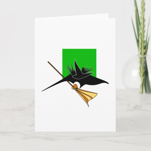 Wicked Witch Melted Card