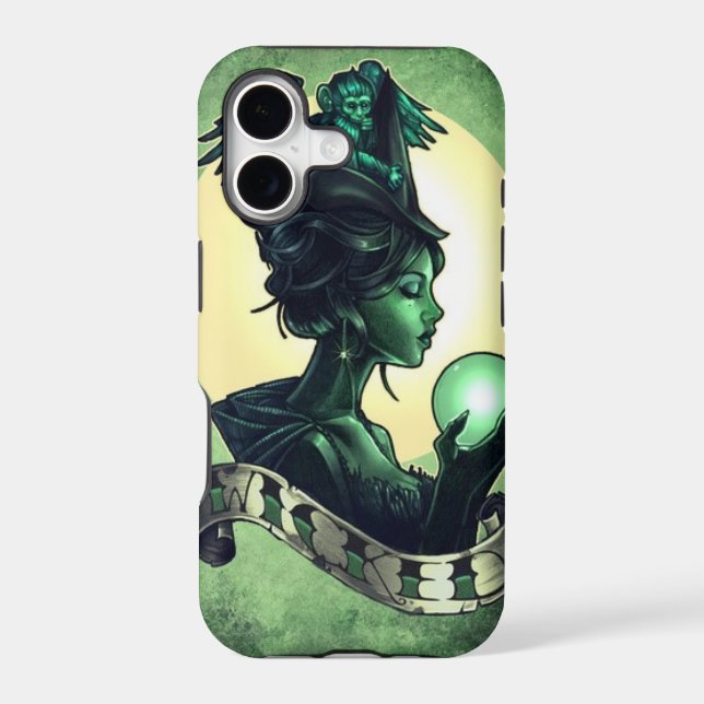Wicked Witch of the West Iphone Case (Back)