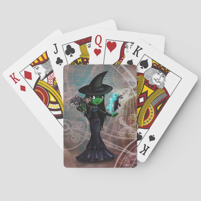 Wicked Witch Poker Cards (Back)