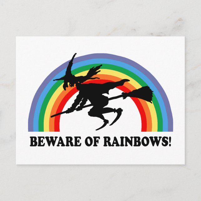 Wicked Witch Postcard (Front)