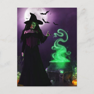 Wicked Witch Postcard