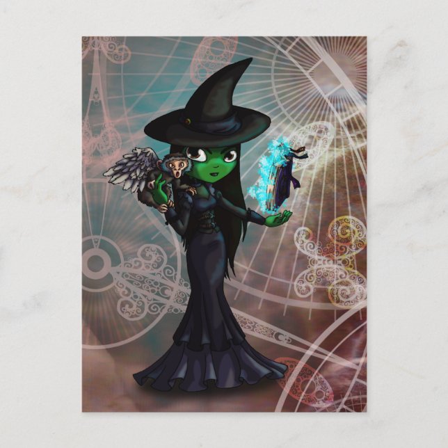 Wicked Witch Postcard (Front)