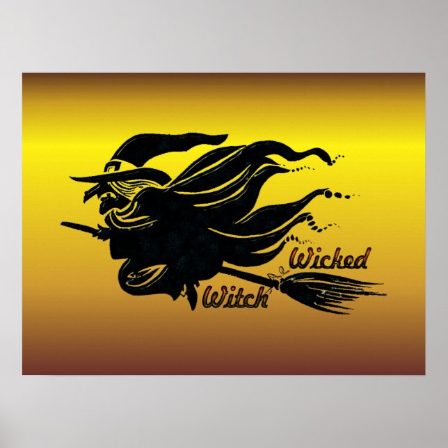 Wicked Witch Poster (Front)