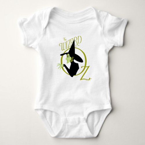 Wicked Witch The Wizard Of Oz Logo Baby Bodysuit