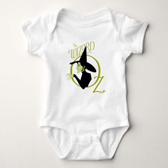 Wicked Witch™ The Wizard Of Oz™ Logo Baby Bodysuit (Front)