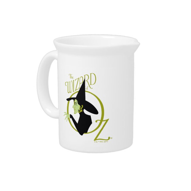 Wicked Witch™ The Wizard Of Oz™ Logo Beverage Pitcher (Left)