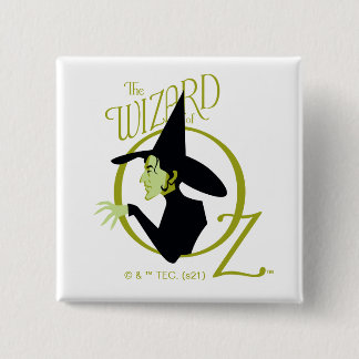 Wicked Witch™ The Wizard Of Oz™ Logo Button