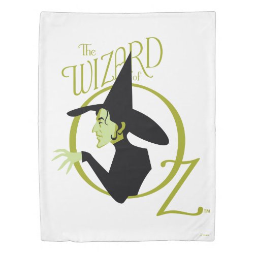 Wicked Witch The Wizard Of Oz Logo Duvet Cover