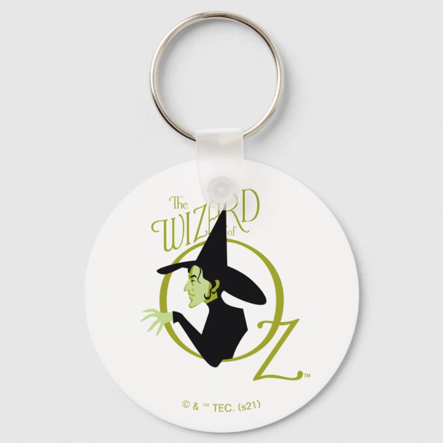 Wicked Witch™ The Wizard Of Oz™ Logo Keychain (Front)