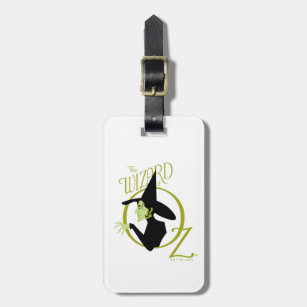 Personalized Wizard of Oz the Witch Luggage Baggage Tag All Metal All Your Info On the Back of this Classic Icon Tassen & portemonnees Bagage & Reizen Bagageriemen 