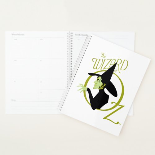 Wicked Witch The Wizard Of Oz Logo Planner