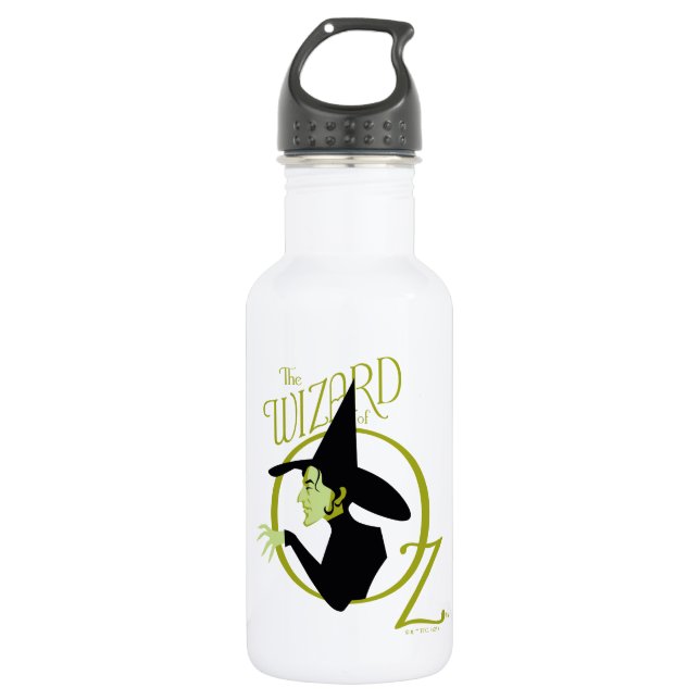 Wicked Witch™ The Wizard Of Oz™ Logo Stainless Steel Water Bottle (Front)
