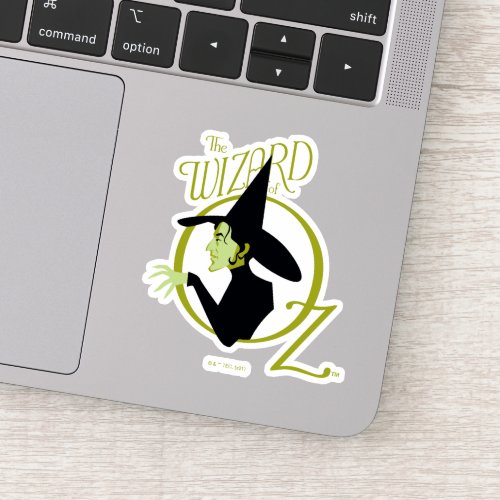 Wicked Witch The Wizard Of Oz Logo Sticker