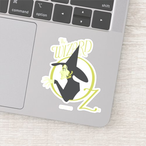 Wicked Witch The Wizard Of Oz Logo Sticker