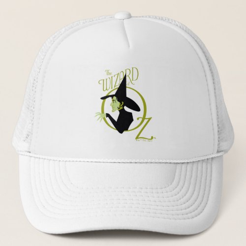 Wicked Witch The Wizard Of Oz Logo Trucker Hat