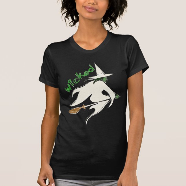 Wicked Witch White T-Shirt (Front)