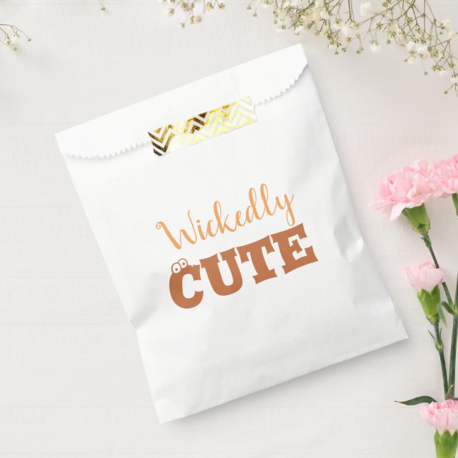 Wickedly Cute Halloween Witch | Spooky Adorable  Favor Bag (Sealed)