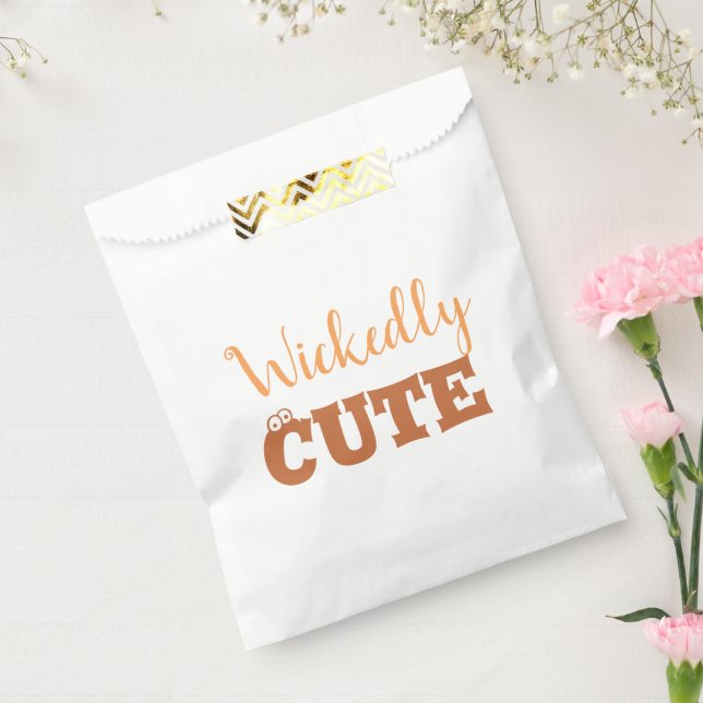Wickedly Cute Halloween Witch | Spooky Adorable  Favor Bag (Sealed)