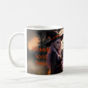 Wickedly Good Brew Witches Spellbinding Coffee Mug